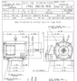 DJMP0054 TECO Westinghouse 5 hp 1800 RPM 182/184JM Frame 230/460V ODP Close-Coupled 3-Phase Motor