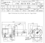 DJPP1/52 TECO Westinghouse 1 1/2 hp 3600 RPM 143/145JM Frame 230/460V ODP Close-Coupled 3-Phase Motor