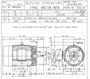 JMP0504 TECO Westinghouse 50 hp 1800 RPM 326JM Cast Iron Frame 230/460V TEFC Close-Coupled 3-Phase Motor
