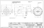 T14S3DCR Nidec 1/4 hp 1200 RPM 56C Frame (No Base) 208-230/460V TEFC 3-Phase Electric Motor