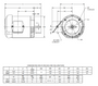 U13S2ACR Nidec 1/3 hp 1800 RPM 56C Frame (No Base) 208-230/460V TEFC 3-Phase Electric Motor