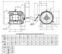 HD20P2H Nidec 20 hp 1800 RPM 256T Frame (Rigid Base) 200-208V TEFC 3-Phase Electric Motor
