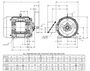 HD75P1HS Nidec 75 hp 3600 RPM 365TS Frame (Rigid Base) 200-208V TEFC 3-Phase Electric Motor
