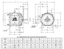 CD7P2E Nidec 7 1/2 hp 1800 RPM 213T Frame (Rigid Base) 230/460V TEFC 3-Phase World Electric Motor