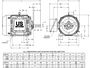 8D60P2C Nidec 60 hp 1800 RPM 364T Frame (Rigid Base) 460V TEFC 3-Phase Inverter Duty Electric Motor