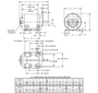 D32P1G Nidec 1 1/2 hp 3600 RPM 143T Frame (Rigid Base) 575V ODP 3-Phase Electric Motor