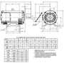 D40P4E Nidec 40 hp 900 RPM 365T Frame (Rigid Base) 230/460V ODP 3-Phase Electric Motor