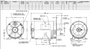 D1P2AHC Nidec 1 hp 1800 RPM 56HC Frame (Rigid Base) 208-230/460V ODP 3-Phase Electric Motor