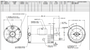 D32P1ACR Nidec 1 1/2 hp 3600 RPM 56C Frame (No Base) 208-230/460V ODP 3-Phase Electric Motor