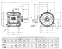 A40P2C Nidec 40 hp 1800 RPM 364 U Frame (Rigid Base) 460V TEFC 3-Phase Automotive Duty Motor