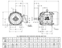 CW7V2E2 Nidec 7 1/2 hp 1800 RPM 213T Frame (Rigid Base) 230/460V TEFC 3-Phase Cooling Tower Motor