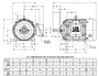 CW15V2E2 Nidec 15 hp 1800 RPM 254T Frame (Rigid Base) 230/460V TEFC 3-Phase Cooling Tower Motor