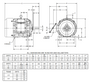 HD10V2B Nidec 10 hp 1800 RPM 215T (Rigid Base Cast Iron) 230/460V TEFC Inverter-Duty 3-Phase Motor
