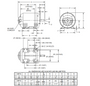 D32V2B Nidec 1 1/2 hp 1800 RPM 145T (Rigid Base) 230/460V ODP Inverter-Duty 3-Phase Motor