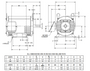 D32V3B Nidec 1 1/2 hp 1200 RPM 182T (Rigid Base) 230/460V ODP Inverter-Duty 3-Phase Motor