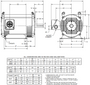 D25V1B Nidec 25 hp 3600 RPM 256T (Rigid Base) 230/460V ODP Inverter-Duty 3-Phase Motor