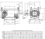 D40V1BS Nidec 40 hp 3600 RPM 286TS (Rigid Base) 230/460V ODP Inverter-Duty 3-Phase Motor