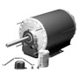 2686 Nidec 1 hp 1075 RPM 208-230/460V 6.5" Dia. (Resilient Base) 1-Speed TEAO Condenser Motor