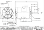4936 Nidec 1 hp 1140 RPM 575V 56YZ Frame (Rigid Base) 1-Speed TEAO 3-Phase Commercial Motor