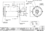 1819H Nidec 1 1/2 hp 1140 RPM 208-230/460V 56Z Frame (No Base) 1-Speed OAO 3-Phase Commercial Motor