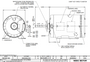 1831H Nidec 1 1/2 hp 850 RPM 208-230/460V 56Z Frame (Rigid Base) 1-Speed OAO 3-Phase Commercial Motor