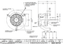 1365 Nidec 1/15 hp 1075 RPM 277V 5.0" Dia. (No Base) 1-Speed OAO Fan Motor