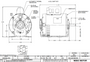 5149 Nidec 1 HP 1800 RPM 115/230V 56 Frame (Base) ODP Evaporative Cooler Motor