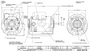 3261 Nidec 3/4 hp 1725 RPM 115/230V Bell & Gossett (111047) Circulator Pump Replacement Motor