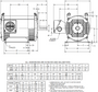 FF25E1X Nidec 25 hp 3600 RPM 200/400V ODP 256T (Rigid Base) 3-Phase Fire Pump Motor