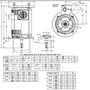 FF25E1DV Nidec 25 hp 3600 RPM 3-phase 256JP Frame 208-230/460V ODP Vertical Close-Coupled Fire Pump Motor