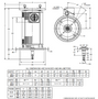 FF40E1XV Nidec 40 hp 3600 RPM 3-phase 286JP Frame 200/400V ODP Vertical Close-Coupled Fire Pump Motor