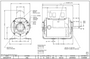 D12ARM2N9 Nidec 1/2 hp 1800 RPM 115V 56 Frame (Resilient Base) ODP 1-Phase Gate Opener Motor
