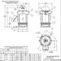 HO60P2BLG Nidec 60 hp 1800 RPM 230/460V 3-phase 364TP Frame Vertical Holloshaft Motor