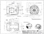 FX13BK002 | 1/3 HP 3600 RPM 56C 208-230/460v 3 Phase TEFC, FLEX-IN-1 Marathon Electric Motor