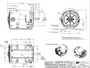 FX34BK005 | 3/4 HP 1200 RPM 56HC 208-230/460V 3 Phase ODP, FLEX-IN-1 Marathon Electric Motor