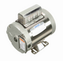 119217.00 Leeson Stainless 1 hp 1800 RPM 115/208-230V 1-Phase 56C Frame TENV (base) Motor