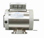 119217.00 Leeson Stainless 1 hp 1800 RPM 115/208-230V 1-Phase 56C Frame TENV (base) Motor