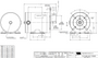 117121.00 Leeson Extreme Duck 3/4 hp 1800 RPM 208-230/460V 3-Phase 56C Frame TENV (base) Motor