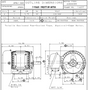 EP0014 TECO Westinghouse 1 hp 1800 RPM 143T Cast Iron 230/460V TEFC Severe Duty 3-Phase Motor