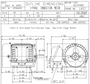 EP00245 TECO Westinghouse 2 hp 1800 RPM 145T Cast Iron 575V TEFC Severe Duty 3-Phase Motor