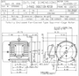 EP0026C TECO Westinghouse 2 hp 1200 RPM 184TC Cast Iron 230/460V TEFC Severe Duty 3-Phase Motor