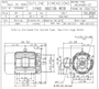 EP0302C TECO Westinghouse 30 hp 3600 RPM 286TSC Cast Iron 230/460V TEFC Severe Duty 3-Phase Motor