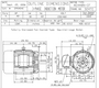 EP0404C TECO Westinghouse 40 hp 1800 RPM 324TC Cast Iron 230/460V TEFC Severe Duty 3-Phase Motor