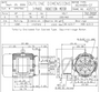 EP0756C TECO Westinghouse 75 hp 1200 RPM 405TC Cast Iron 230/460V TEFC Severe Duty 3-Phase Motor
