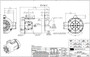 110411.00 Leeson |  1/2 hp 1200 RPM 56C Frame TEFC C-Face (no base) 115/208-230V