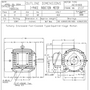 HB0036 TECO-Westinghouse 3 hp 1200 RPM 213T 460V TEFC Severe Duty Petro-Chem 3-Ph Motor