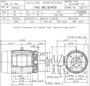 NP0504C TECO-Westinghouse 50 hp 1800 RPM 326TC 230/460V TEFC Severe Duty Petro-Chem 3-Ph Motor
