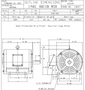 DHP0026 TECO-Westinghouse 2 HP 1200 RPM 184T 230/460V ODP Cast Iron 3-Phase Motor