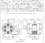 Q7/56 TECO-Westinghouse 7 1/2 HP 1200 RPM 254T 230/460/796V ODP 3-Phase Oil Well Pump Motor