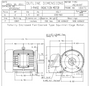 XP0026C TECO-Westinghouse 2 HP 1200 RPM 184TC Frame 230/460V TEFC Cast Iron 3-Ph Exposion Proof Motor